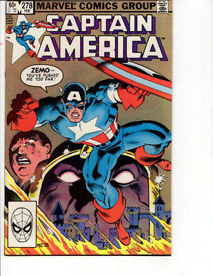 Captain America #278 (Feb 1983, Marvel) | eBay