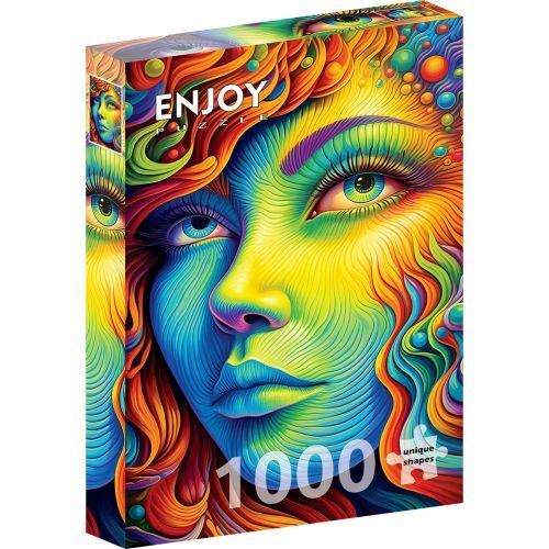 Enjoy Puzzle NJP2217 Puzzle 1000 pezzi - Painted Lady