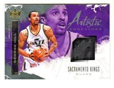 2017-18 Court Kings ARTISTIC ENDEAVORS GU RELIC #AE-GH GEORGE HILL 226/299 Kings