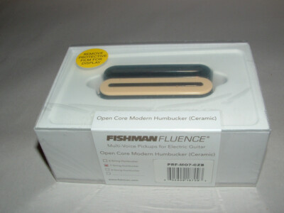 Fishman Fluence PRF-M07-CZB Open Core 7 String Pickup Ceramic  ZEBRA / BLACK NKL