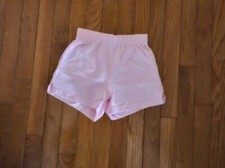 Soffe Juniors Size Cheerleading Dance Gym Cheer Light Pink Shorts New Free Ship