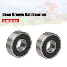 2pcs Deep Groove Ball Bearing 37mm x 15mm x 12mm Roller-Skating Wheels 6301