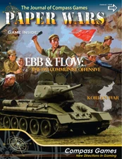 Compass Games Paper Wars #105 Ebb & Flow: The Final Communist Offensive In Korea