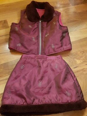 Marks spencer set Rock Und Weste Warm Gr. 86