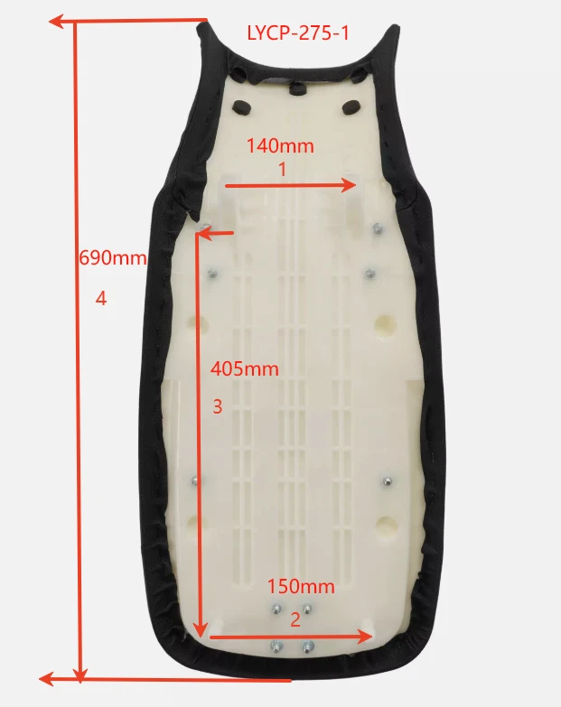 Asiento para Honda TRX300EX Sportrax 300 2x4 02-06 TRX300EX Sportrax 300 2x4 98-99 Foto 2 de 4