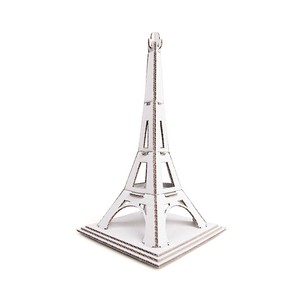 Fold-Up Cardboard Eiffel Tower DIY 3D Model Hobby Build Construction