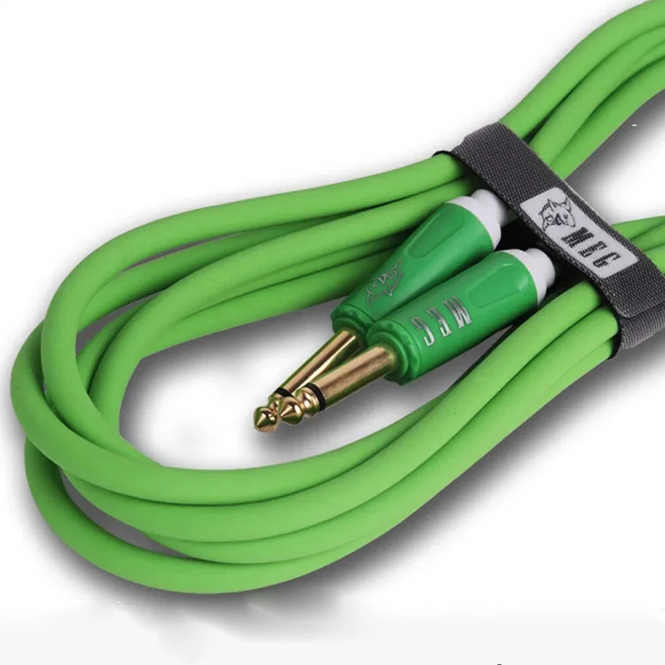 Bulldog - Cable de instrumento de 10 pies - 1/4" - recto a recto - silencioso Foto 2 de 4