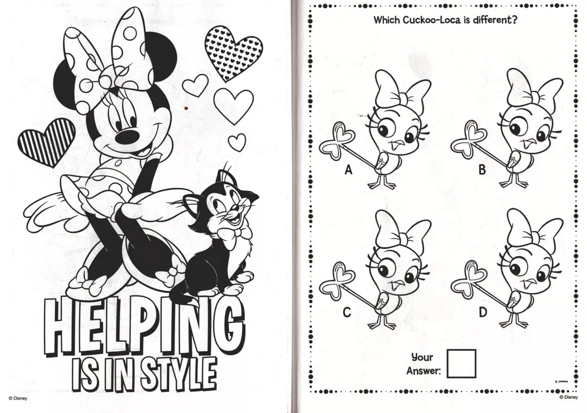 Minnie Mouse in Gucci Coloring Pages - Gucci Coloring Pages