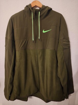 Nike Therma-Fit Winterized Size 2XL Men's Full-zip Training Hoodie