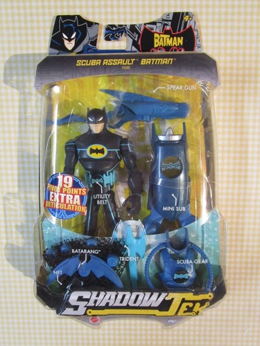 Shadow Tek The Batman Scuba Assault Version NIB w/ 19 Points of Articulation