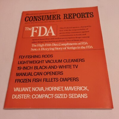 #ad #ad 1973 March Consumer Reports Magazine Should Your Pet Travel By Air? CP393 $19.59