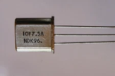 5pcs 10.7MHz 10,7MHz crystal filter 7.5KHz CB Radio  2poles MCF-10F7.5A NDK