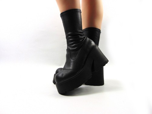 WINDSOR SMITH schwarze Plateau Stiefel | Größe UK 8 / AUS 10 - Bild 8 von 8