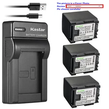 Kastar Battery Slim Charger for Canon BP-819 CG-800 Canon VIXIA HF M32 Camcorder