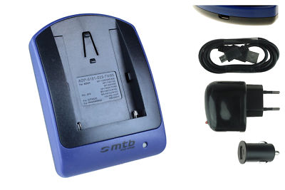 Akku-Ladegerät (USB) NP-FM50 für Sony Cyber-shot DSC-F707, F717, F828, R1, S30