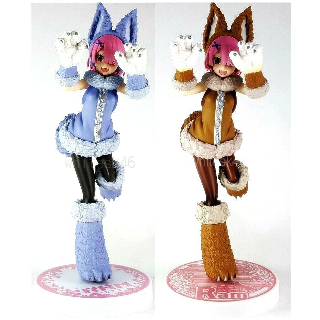  Furyu Re:Zero Starting Life in Another World: Rem The Wolf and  Seven Little Goats Fairy Tall Series SSS Figure : Toys & Games