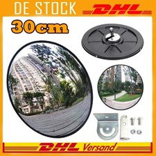 Sicherheitsspiegel für Einfahrt und Garage Konvexspiegel 30 cm verstellbarer.