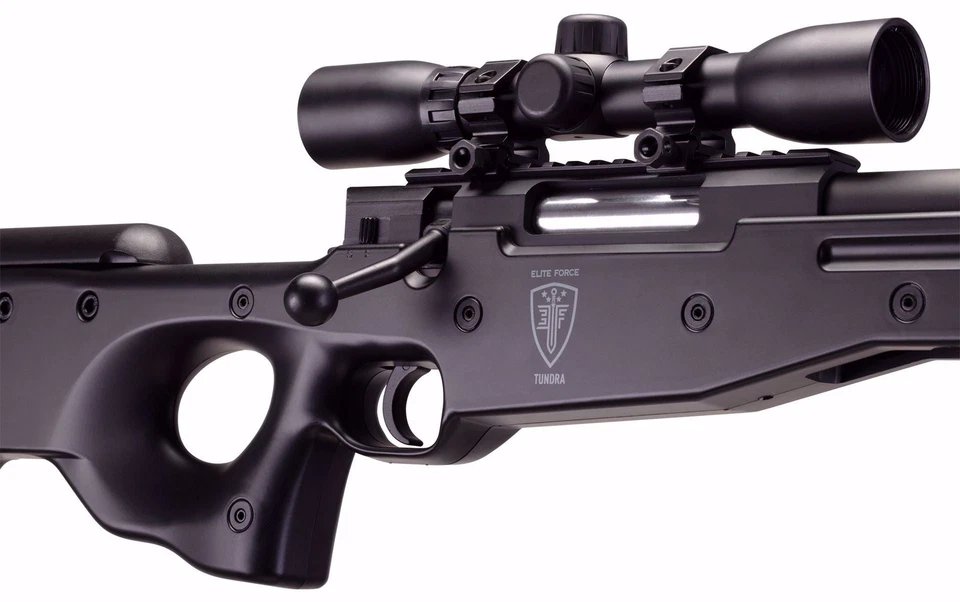 Rifle de francotirador Elite Force Tundra Airsoft reacondicionado con mira telescópica Foto 3 de 4