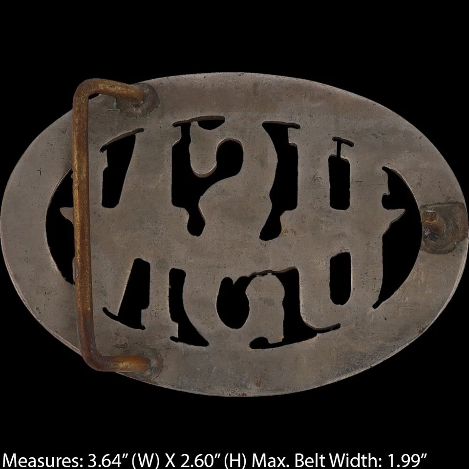 Steve Godby Wwii 海军陆战队伞兵翼海沟艺术复古皮带扣 — 第 4/4 张图片