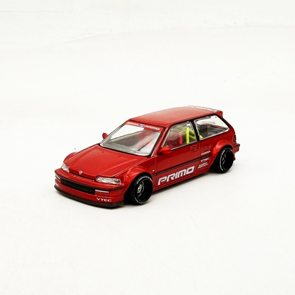 Mini GT x Kaido House 1:64 Honda Civic EF Kaido Works V2 Red