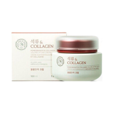 [THE FACE SHOP] Pomegranate & Collagen Volume Lifting Cream - 100ml / Free Gift