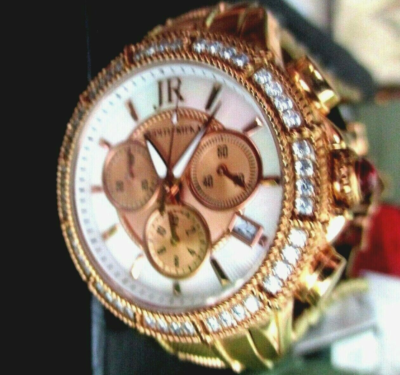Judith Ripka ladies rose gold tone
Chronograph dress watch NEW BATTERY Judith Ripka Women main image 3