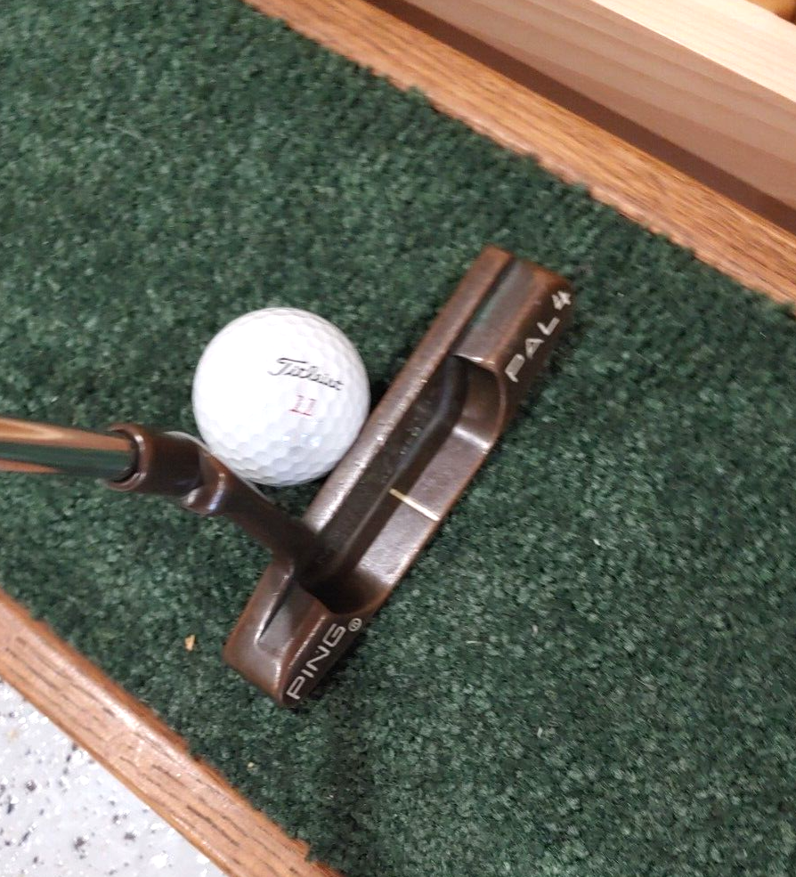 Ping Pal 4 BeCu Beryllium Copper Putter RH 35” Golf Club shaft band