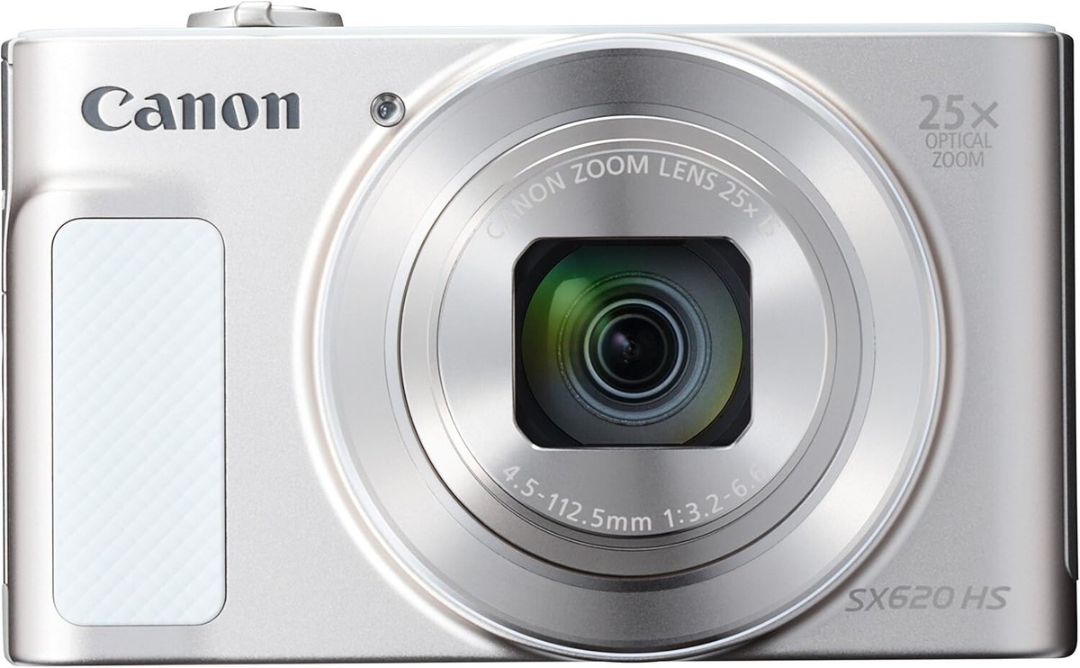 Canon PowerShot SX620 HS White 20.2MP 25x zoom Optical Zoom