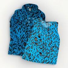 Damee Inc Top Jacket Set Women’s Large Tee Matching W/ Jacket Mesh Wearable Art