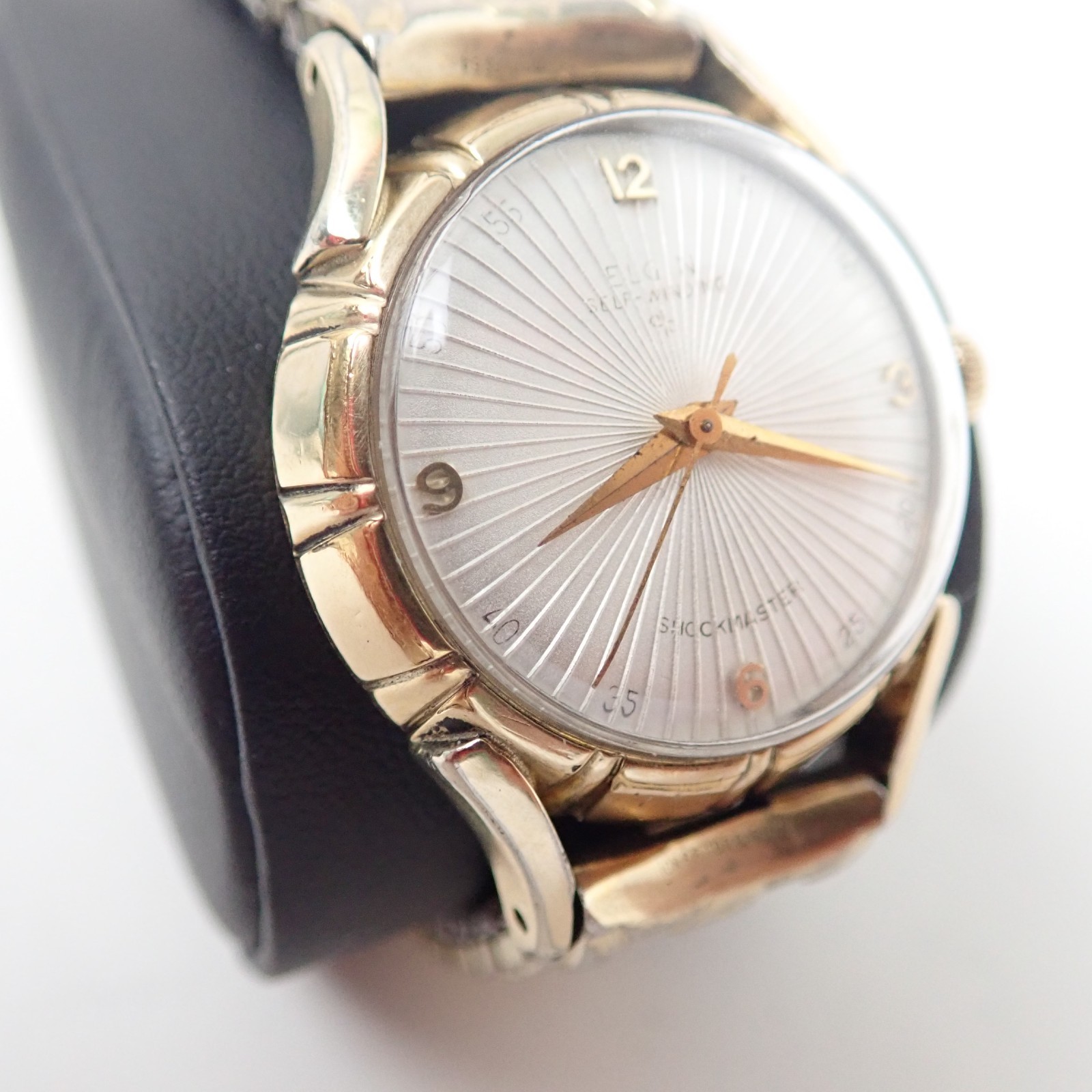 Vintage Elgin Shockmaster Automatic Wristwatch | … - image 3