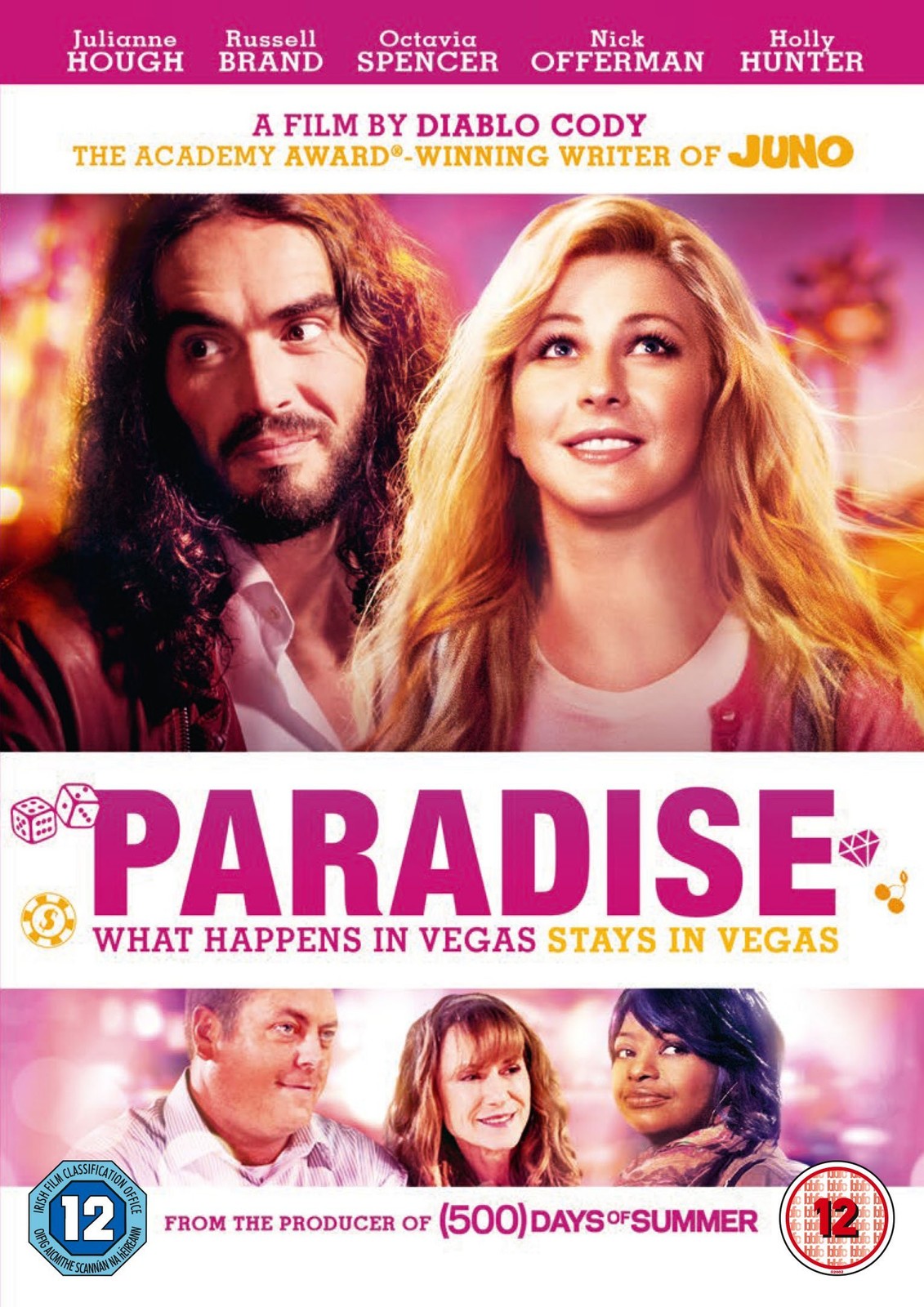 Paradise (DVD) Julianne Hough Russell Brand Octavia Spencer Nick Offerman