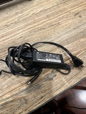 LOT 10 HP 65W AC Adapter Power Supply W Power Cord Large Black Tip