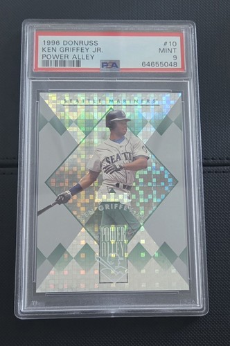 1996 Donruss Power Alley Ken Griffey Jr. PSA 9 #'d /5000