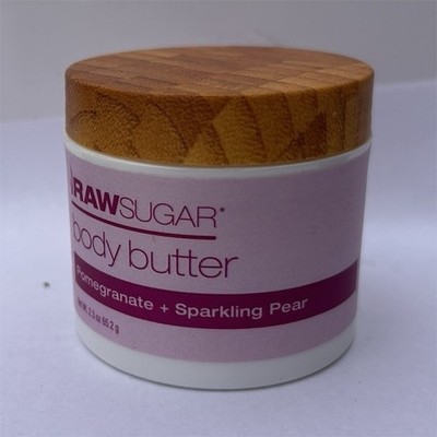 Raw Sugar Pomegranate & Pear Hydrating Body Butter Moisturizer