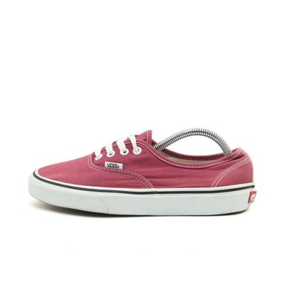 VANS Damen Authentic Sportschuh Rosa Canvas Low-Top Atmungsaktiv Sneaker EU 38