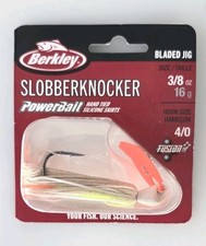 NEW! Berkley Powerbait 3/8 oz Coleslaw Slobberknocker Bladed Jig