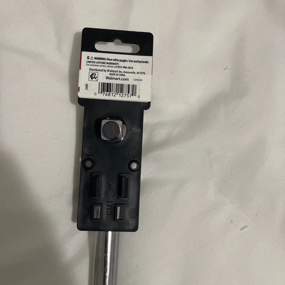 Hyper Tough 4893 15-Inch 1/2-Inch Rust Resistant Breaker Bar with Rotating Head - Image 2 of 3