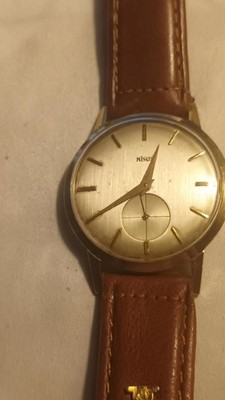 NISUS GOLD UHR 585 Gold/ 14 Karat , Goldfarbene SCHLIEßE 