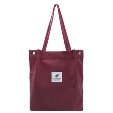 Cord Umhängetasche Damen Tasche Shopper Einkauf Strandtasche Rot