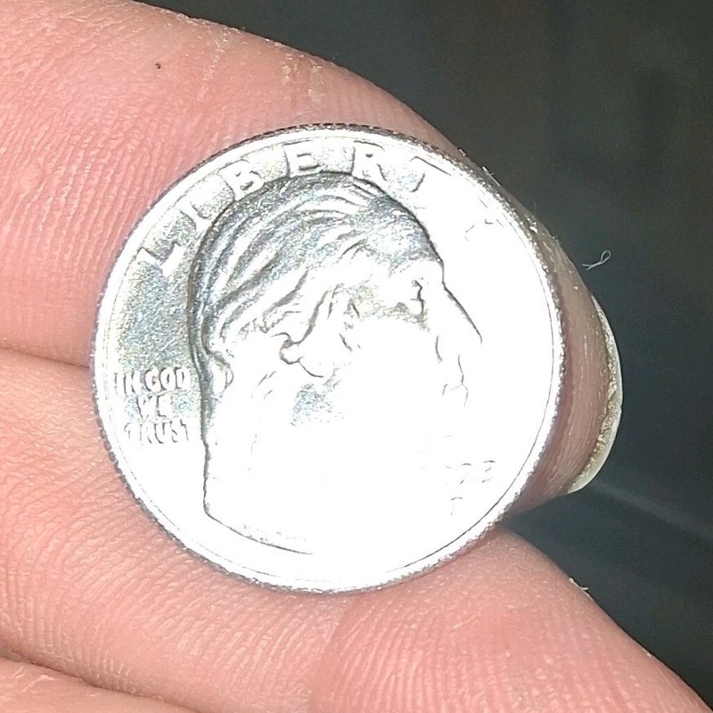 2023 America the Beautiful Quarter 25C Silver Business  Error In Cod We Trust
