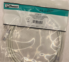Panduit UTPSP7Y 7ft Cat6 Copper Patch Cord - Off White - New  