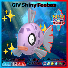 ✨ Shiny Feebas 6IV ✨ Pokemon Sword & Shield 🚀 Fast 🚀