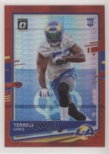 2020 Panini Donruss Optic Rookies Red Hyper Prizm Terrell Lewis #141 06y2