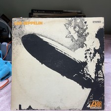 Led Zeppelin Self Titled Atlantic SD-19126 1977 Vinyl VG 