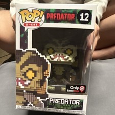 Funko Pop! 8-Bit Predator #12 Vinyl Figure GameStop Exclusive