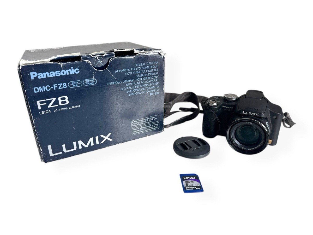 Panasonic Lumix DMC FZ8 Compact Digital Camera 12x Zoom F2.8 Leica