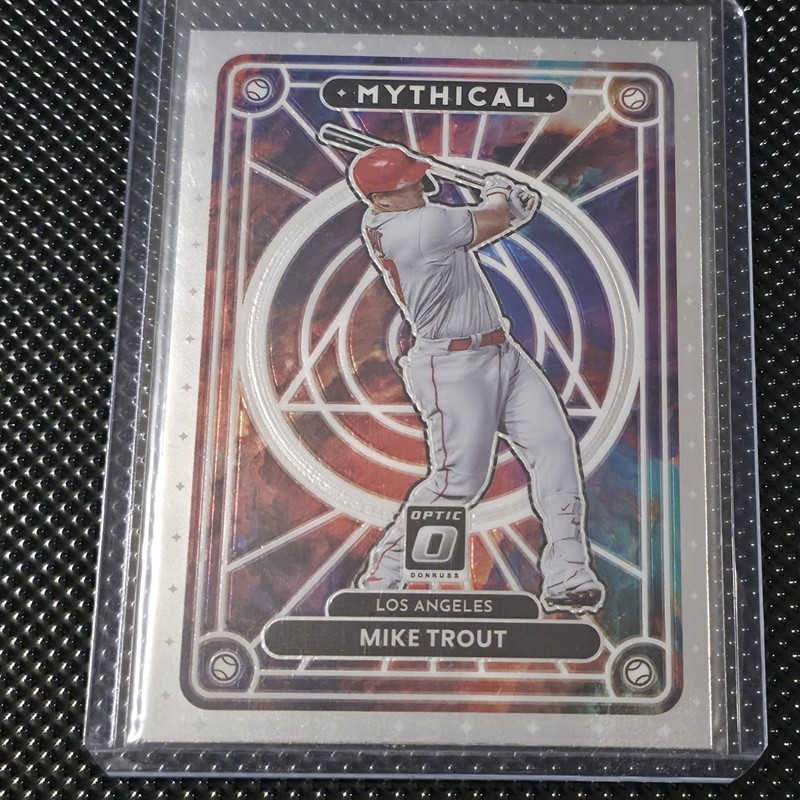 2022 Panini Donruss Optic - Mythical Mike Trout #MTH-6