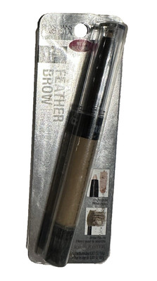 Physicians Feather Brow Fiber and Highlighter Duo 6892 Light Brown Rare-SEALED