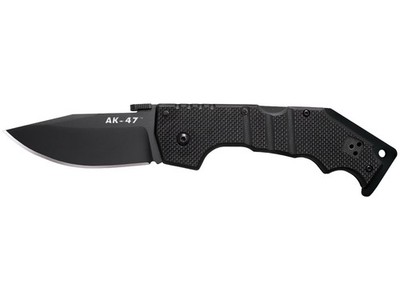 Cold Steel AK-47 Pocket Knife 3.5'' Drop Point CPM S35VN DLC Coat Blade G-10