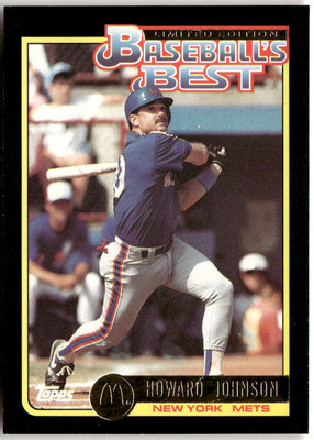 Mc Donalds Baseball's Best #23a Howard Johnson